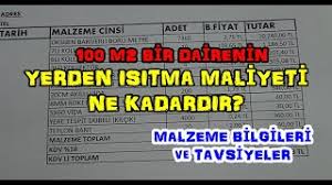 Özgün tasarım her konum için maksimum performans sağlar ve kablo yapısı yükleme daha hızlı ve daha kolay hale getirir. 100 Metrekare Bir Dairenin Yerden Isitma Maliyeti Ortalama Ne Kadardir Youtube
