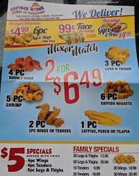 Online Menu Of Captain Hooks Fish Chicken Restaurant Chicago Illinois 60628 Zmenu