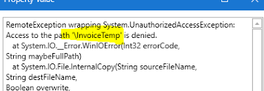 Copy File Denied Help Uipath Community Forum
