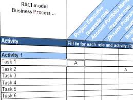 Raci Template With Instructions Modele Professionnel