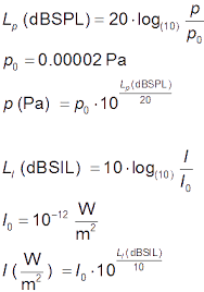 Spl Sound Level To Db Pressure Level Sound Pressure Sound