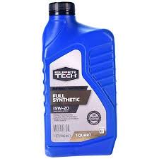 Walmart basic oil change prices start from $29.88 and increase depending on the oil change type. Super Tech Full Synthetic Sae 5w 20 Motor Oil 1 Quart Walmart Com In 2021 Motor Oil Oils Oil Bottle