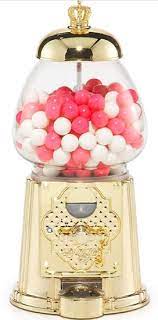 Love Luck Kisses Cake The Blog Bubble Gum Machine Gold Gumball Machine Gumball Machine