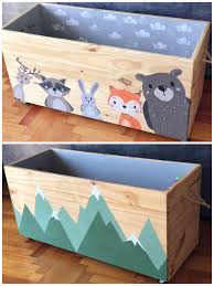 Diy Baby S Toy Trunk In 2020 Kinder Spielzimmer Kinder Zimmer Deko Spielzimmer Kinderzimmer