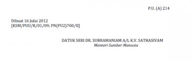 Gaji minimum pekerja bergaji harian selaras dengan objektif pelaksanaan perintah gaji minimum 2012, pekerja sepenuh masa hendaklah memperoleh jumlah gaji secara Perintah Gaji Minima Di Wartakan P U A 214 2012 Dulu Lain Sekarang Lain