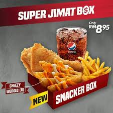 Kfc super jimat box 每一份都包含了一块炸鸡、薯条、饮料和 zinger burger／nuggets／wedges／cheezy twister哦! Photos At Kfc Fast Food Restaurant In Seremban