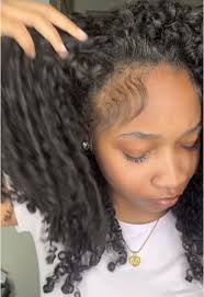 Blending Leave Out with Curly Flip Over Technique