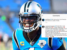 Cam newton's stint as a free agent appears to be coming to an end. Cam Newton S Breakup From The Panthers Shouldn T Have To Be This Messy Sbnation Com