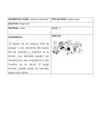Documentos en word o pdf con los datos de la obra: Fichero De Juegos Educacion Fisica Para Imprimir 25