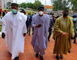 Oluwarotimi akeredolu, governor of ondo state and chairman of the southern nigerian governors' forum. Photo Story Governors Of Southern States Meet In Delta