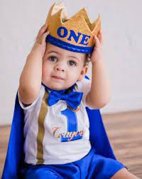 Personalized First Birthday Outfit Boy Prince 1st Birthday Costume Cake Smash Outfit Birthday Prince Prince Cape Photo Prop First Birthday Outfits Boy 1st Birthday Outfits Boys Birthday Outfits