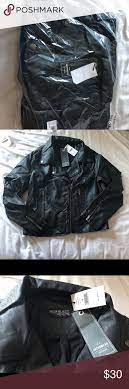 Cotton On Black Faux Leather Jacket Black Faux Leather Jacket Leather Jacket Brands Leather Jacket