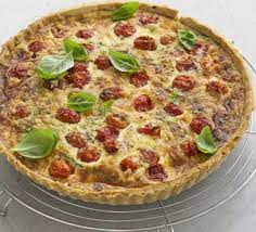Roasted Tomato Basil Parmesan Quiche Recipe Bbc Good Food Recipes Quiche Recipes Recipes