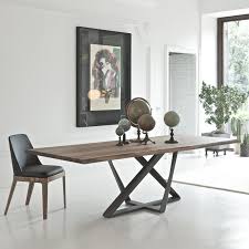 Millenium Tisch Von Bontempi Metallgestell Platte Aus