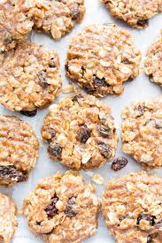 These dairy free chocolate chip cookies are seriously the best ever. 4 Ingredient No Bake Chewy Oatmeal Raisin Cookies Gluten Free Vegan Dairy Free Protein Rich Beaming Baker