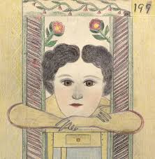 Pinturas hechas por enfermos mentales - Marcianos