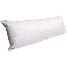 Cheer collection 20 x 54 long hair shaggy body pillow. Mainstays Quilted Cotton Cover Body Pillow In White 20 X 54 Walmart Com Walmart Com