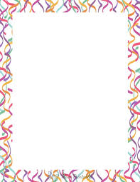 There's so much free printable graph paper available online that you will truly never need to buy it again. Printable Colorful Streamer Page Border Colorful Borders Design Page Borders Design Printable Playing Cards