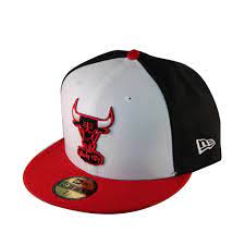 New Era 59fifty Fitted Hat Cap White Front Red Blue Chicago Bulls Jordan Nba Dress Bulls Gift Nba Rose Hat 36 New Era 59fifty Fitted Hats Red And Blue