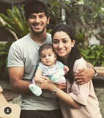 Dulquer Salman With His Wife And Kid Wife And Kids Cute Actors Celebrity Couples