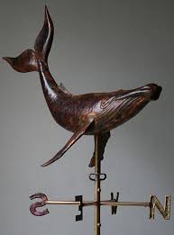 Humpback Whale Weathervane Whale Decor Weather Vanes Whale Art
