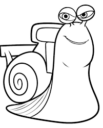 Coloring page turbo pixar on kids n fun. Turbo Snail Coloring Page