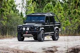 Car Porn: Custom 1987 Land Rover Defender 110 Crew-Cab - Airows