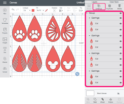 Download Faux Leather Earrings Cece Smith SVG, PNG, EPS, DXF File
