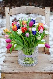 Bouquet Of Colorful Tulips Beautiful Flowers Tulips Flowers Beautiful Flowers Garden