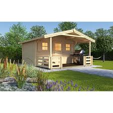 Preis von 299,00 € bis 41.999,00 €. Weka Holz Gartenhaus 110 B Gr 2bxt 380 Cm X 580 Cm Davon 200 Cm Terrasse Kaufen Bei Obi