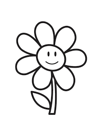 Cute Sunflower Coloring Pages Printable Flower Coloring Pages Sunflower Coloring Pages Kindergarten Coloring Pages