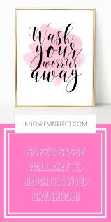 Girl Bathroom Decor Bathroom Art Bathroom Sign Wall Art Etsy Girl Bathroom Decor Wall Decor Pictures Wall Decor Printables