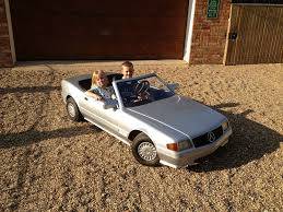 Mercedes Sl 500 Scale Petrol Tot Rod Childrens Car Go Kart 1990 Era Handbuilt Go Kart Pedal Cars Mercedes Sl