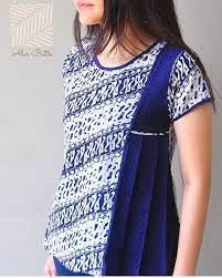 Contoh desain baju batik simpel modern casual untuk pasangan pria dan wanita muda serta cocok untuk santai, kerja kantoran, pesta terbaru masa kini. Model Baju Batik Atasan Desain Blus Model Pakaian Model Pakaian Hijab