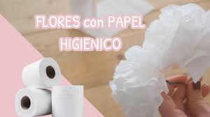 Estas flores de papel tienen ese bonito esfumado de colores porque están hechas con papel pintado con acuarelas. Como Hacer Flores Con Papel Higienico Youtube