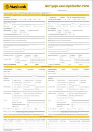 There will be a fee of rm2 or rm0.50 for each transaction. Mortgage Loan Application Form Pdf Maybank