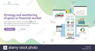 Strategy And Monitoring Of Gains In Financial Market Chart