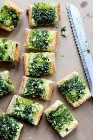 Vegan Garlic Bread With Kale Pesto Recipe Vegan Dishes Food Recipes