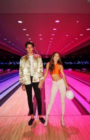 Match the color of your top with your hair. Mylifeaseva Eva Gutowski Eva And Adam Bowling Outfit Bowling Pictures Style