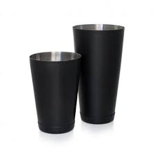 Removable twist agitator for more mixing power. Koriko Weighted Shaking Tins Set Of Two Matte Black