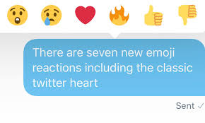 How to react with more emoji on instagram direct message, you can react with smiley, angry and thumbs emoji on instagram with this new updated instagram and. Twitter Lets Users React To Direct Messages With Laughter A Flame Or A Thumbs Down Daily Mail Online