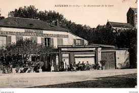 95 Auvers Sur Oise Restaurant Gare Val D Oise Animation Auvers Sur Oise Carte Postale Postale