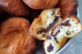 Ham recipes from awayofmind : How To Make Harm Chim Peng Savoury Doughnuts W Red Bean Filling Jackie M