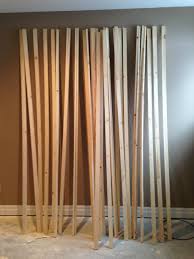 Tete De Lit Mandal Ikea Personnalisee Bricolage Diy Bettkopfteil Hangende Raumteiler Diy Holzwand