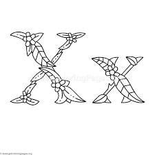 Free Download Flower Island Alphabet Letter X Coloring Pages Coloring Coloringbook Coloringpages Alphabet Alphabet Coloring Lettering Alphabet Tattoo Fonts