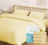 Disposable Bed Sheet, Fitted Sheet Queen Size, Disposable Travel Sheets for  Travel , Disposable Bedding Travel Bedding Disposable Sheets for Hotel ...