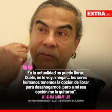 ESTÁ RESIGNADO!😔 El presentador William Jaramillo fue diagnosticado con  síndrome de Sjögren. Perdió la visión de su ojo izquierdo. Con el derecho  solo ve un 30 por ciento. No distingue detalles, solo