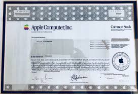 Back of stock certificate template. Brian Roemmele On Twitter It Was Today On December 12 1980 When I Drove To A Stock Broker And Purchased Apple Computer Inc Stock Certificates At 24 Everyone Said I Was Crazy