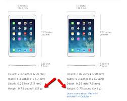 How Much Does The New Ipad Mini Weigh Zaggdaily Ipadmini Weight New Ipad Ipad Mini Mini