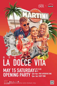 La Dolce Vita Opening Party Bell Martini The Beijinger